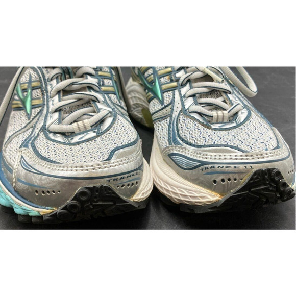 WOMEN BROOKS MOGO TRANCE 11 RUNNING CUSHION SHOES Size 6 Excellant Sneakers - Picture 9 of 11